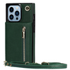 Nitida Crossbody Leather Case With Stand Green