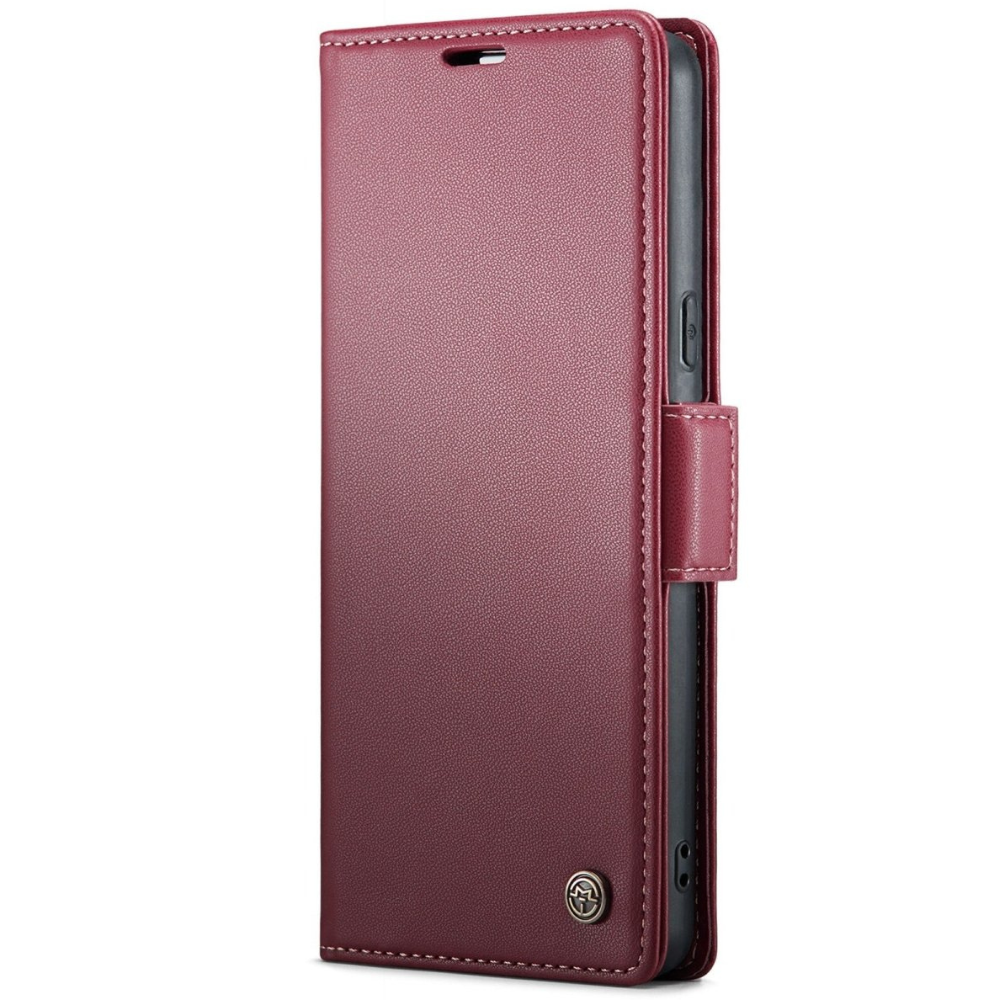 Cicuta Leather Wallet Case for Google Pixel Series Red
