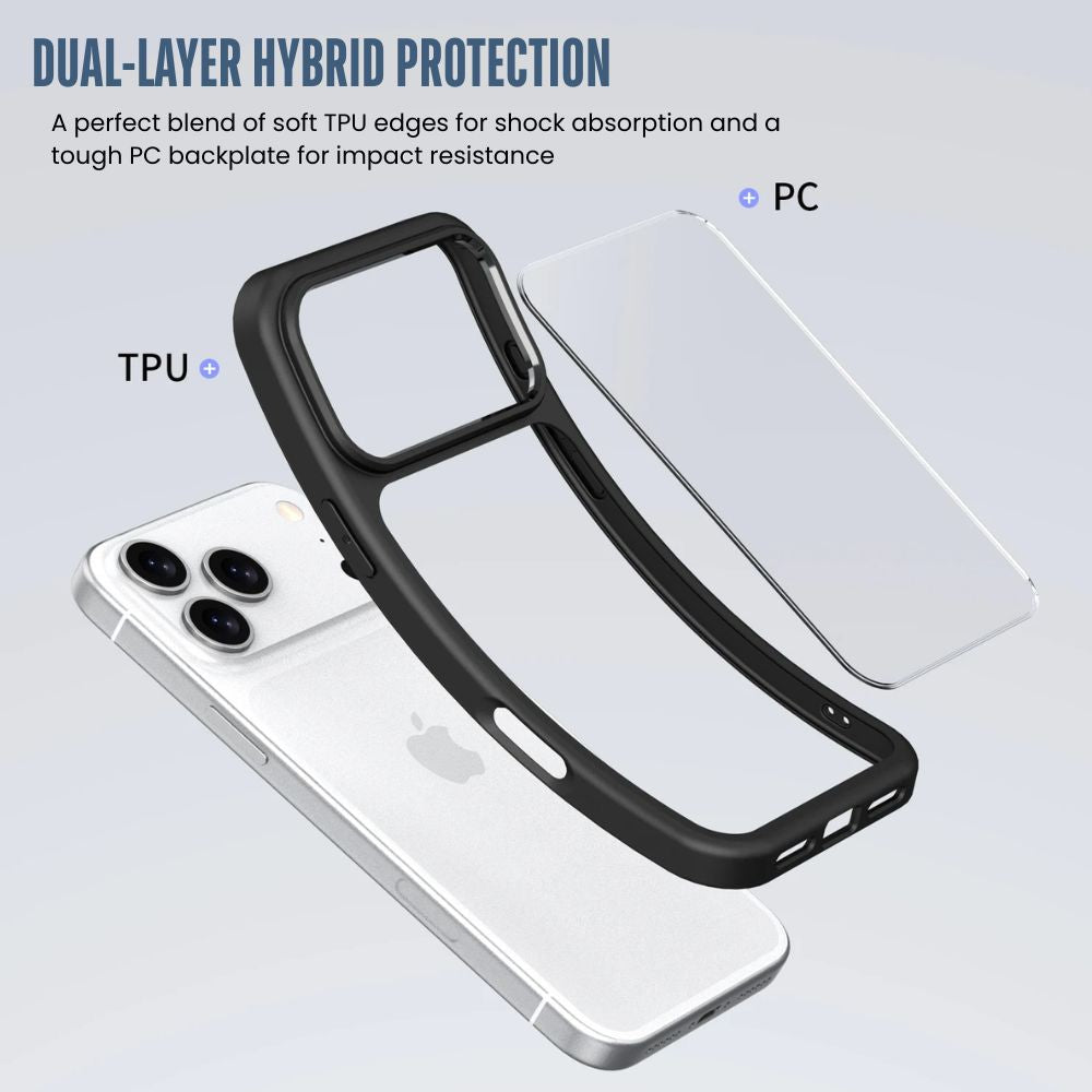 Casso Clear Shockproof iPhone Case