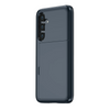 Evito Military Grade Slide Wallet Galaxy Case With Card Slot Blue