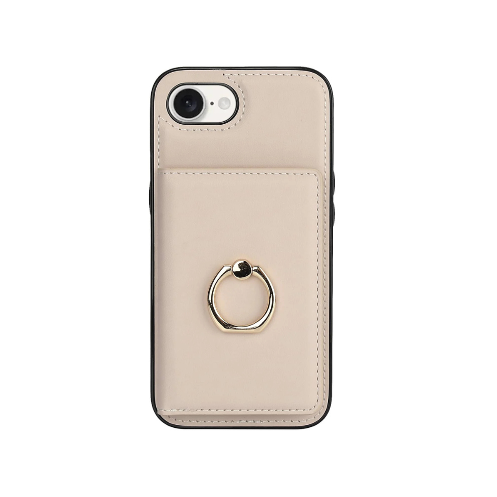 Laeve Wallet Case For iPhone 16 Series White iPhone 16e