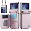 Pollen RFID Blocking Wallet Leather Case For Galaxy Z Flip