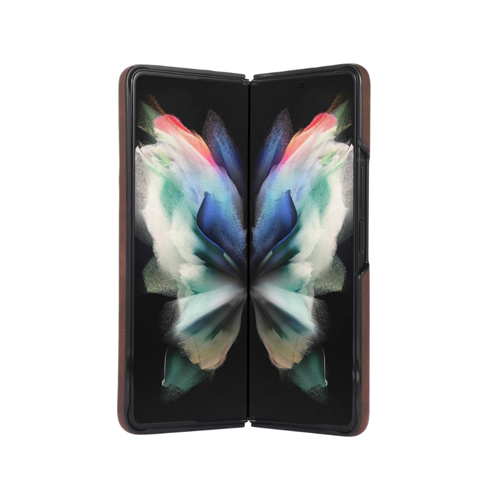 Mellis Slim Fit Leather Galaxy Z Case With Wallet Card Slots