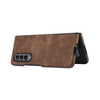 Mellis Slim Fit Leather Galaxy Z Case With Wallet Card Slots