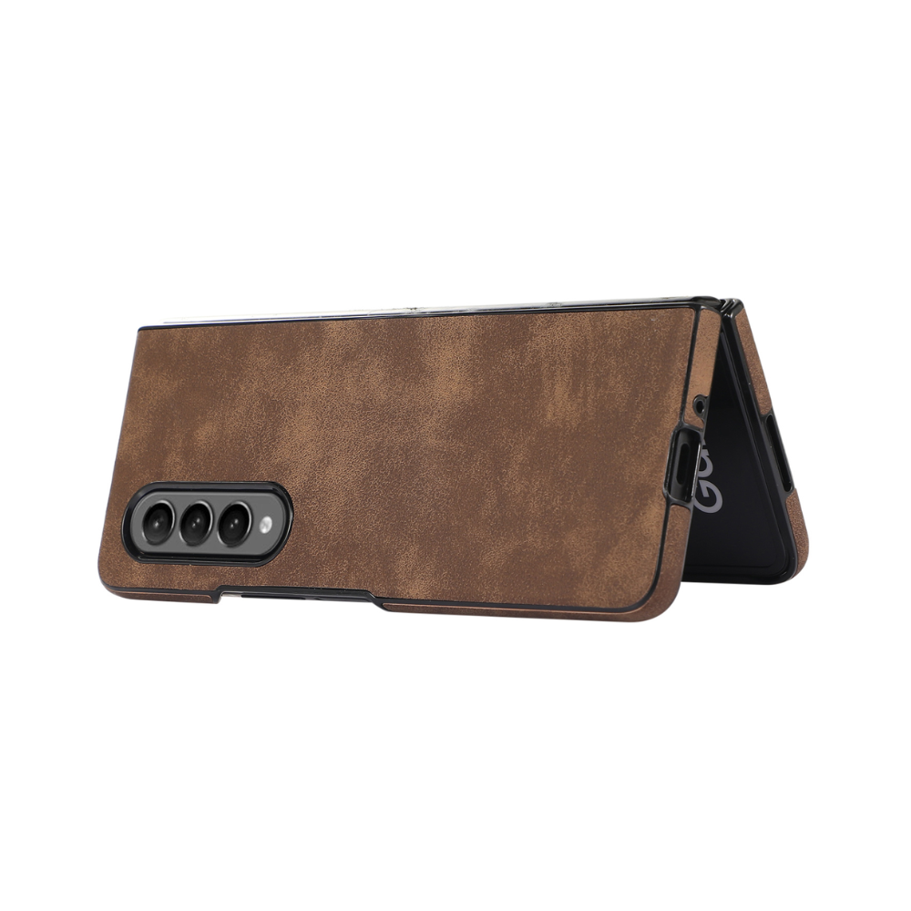 Mellis Slim Fit Leather Galaxy Z Case With Wallet Card Slots