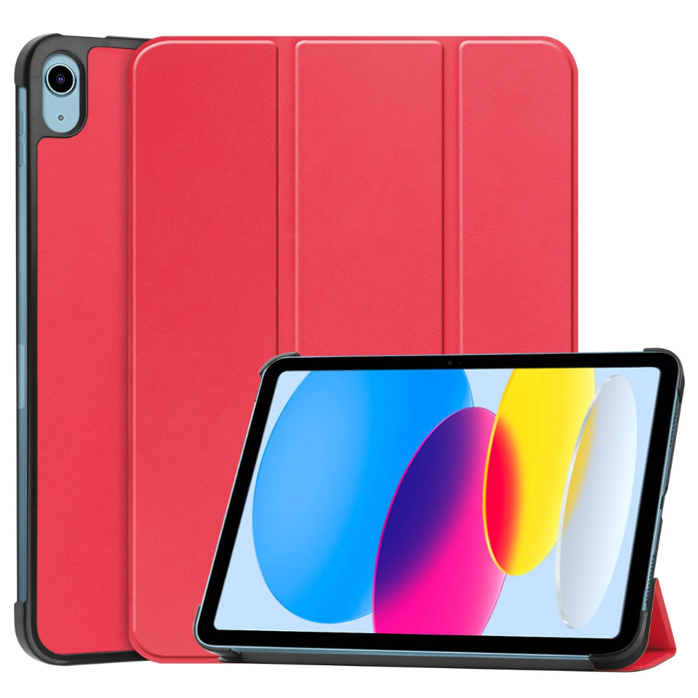 Infletus Tri-Fold Shockproof Leather iPad Case