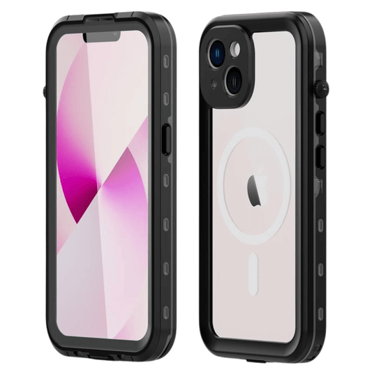 Ala Magsafe Pro Transparent Waterproof Case for iPhone Series 14-17 Black iPhone 14