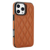 Tempero Leather Flip Wallet Case for iPhone Series 15-17 Brown