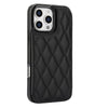 Tempero Leather Flip Wallet Case for iPhone Series 15-17 Black