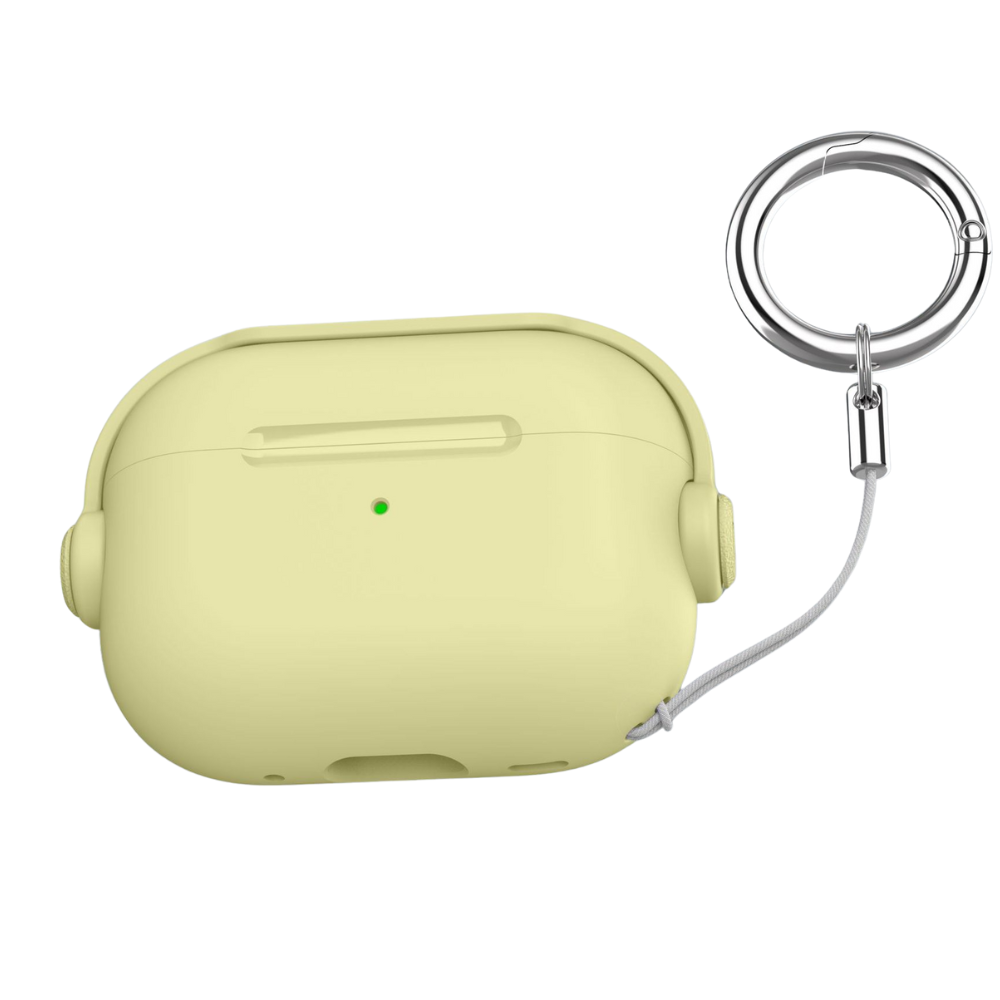 Luere for Shockproof Protective AirPods Case Yellow