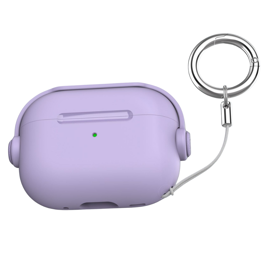 Luere for Shockproof Protective AirPods Case Light Purple