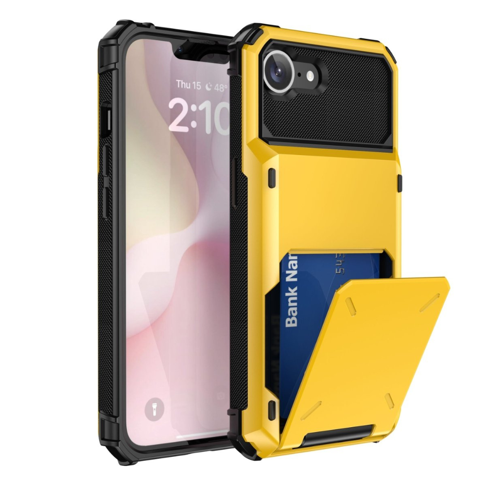 Orbit Shockproof iPhone Wallet Case For 14-17 Series