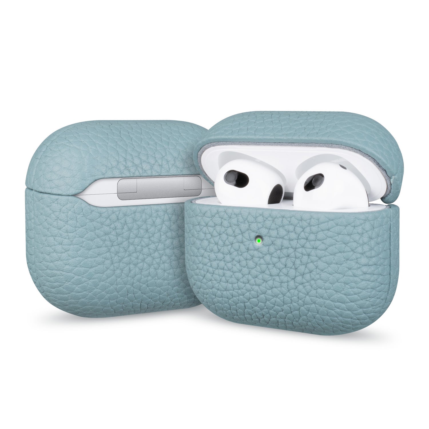 Veto Genuine Leather Airpods Case Sky Blue