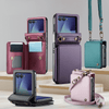 Pollen RFID Blocking Wallet Leather Case For Galaxy Z Flip