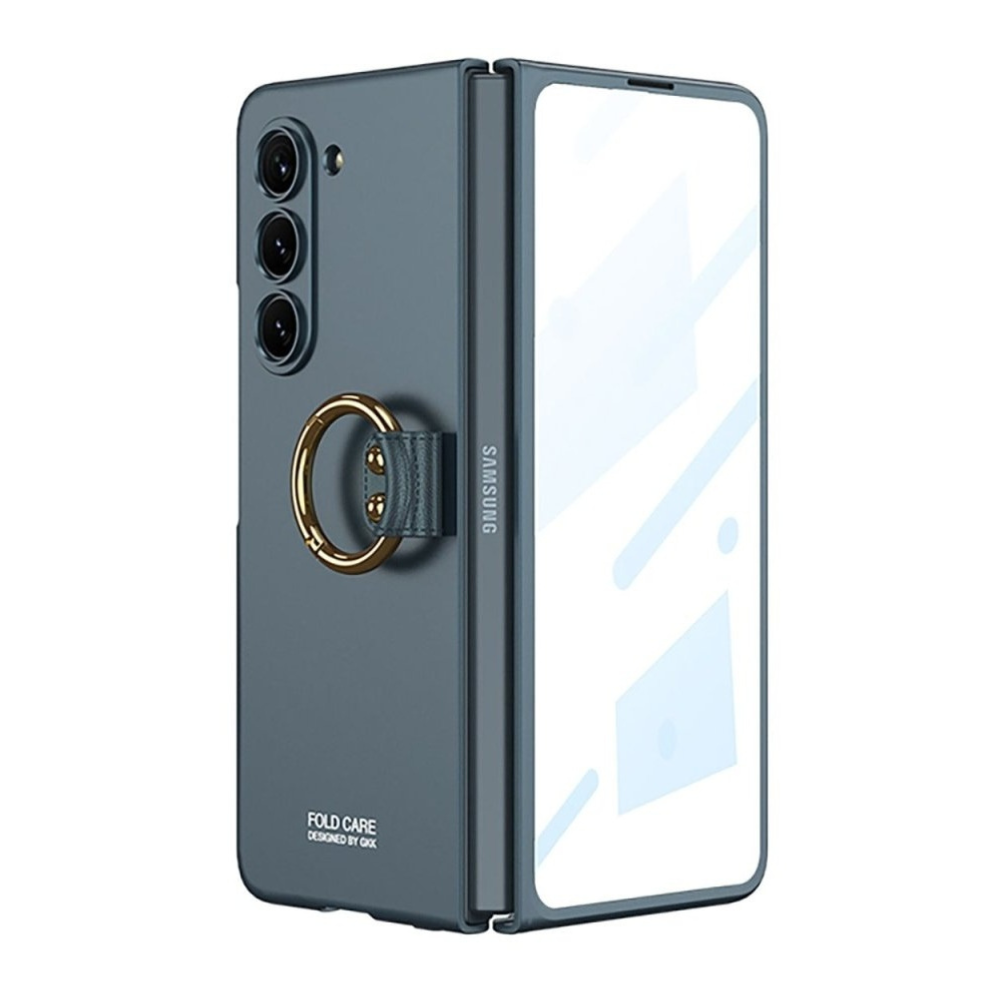 Rei Anti-Scratch Case for Galaxy Z Fold 5 With Ring Stand