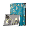 Faveo Tri-Fold Shockproof Case For Google Pixel Tablet Teal Blossom Google Pixel Tablet 11"