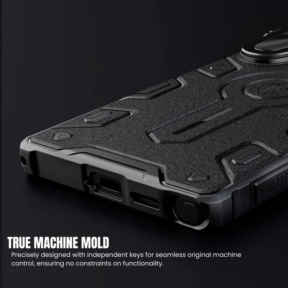 Accedo Heavy Duty Galaxy Case With Flip Lens Cover