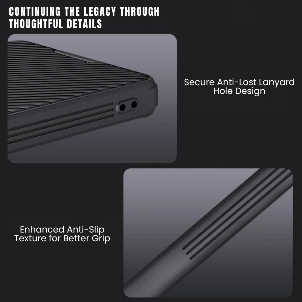 Adfero Magnetic Galaxy Case With Camera Slide Protector