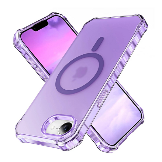 Deficio Slim Shockproof MagSafe Case For iPhone 16e Purple iPhone 16e
