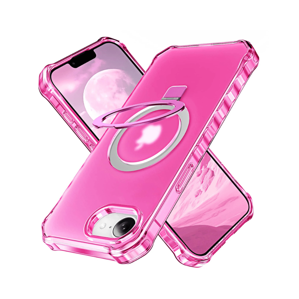 Demo Shockproof MagSafe Case for iPhone 16e Rose Red iPhone 16e