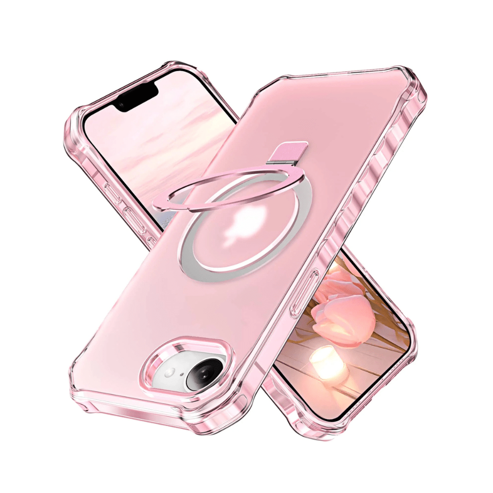 Demo Shockproof MagSafe Case for iPhone 16e Pink iPhone 16e