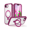 Denego Shockproof MagSafe Case With Screen Protector For iPhone 16e Rose Red iPhone 16e