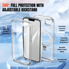 Denego Shockproof MagSafe Case With Screen Protector For iPhone 16e