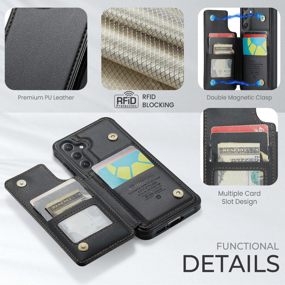 Renuo RFID Blocking Wallet Galaxy Case