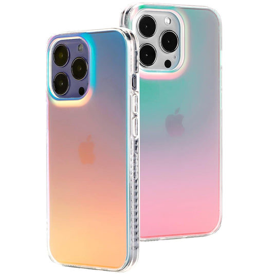 Candere Fluorescent Matte iPhone Case Iridescent