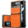 Gelus Anti-Scratch Shockproof Case for Samsung Galaxy Z Flip 4 Orange