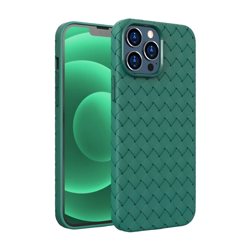 Acris Woven Slim iPhone Case for Series 14 Green