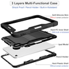 Aeris Heavy Duty Shockproof Silicone iPad Case With Pencil Holder & Kickstand