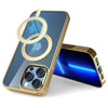Aevi Slim Shockproof iPhone MagSafe Case for Series 14 & 15 Gold