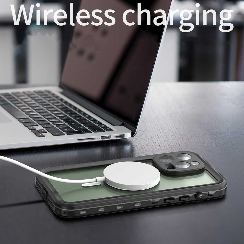 Ala Magsafe Pro Transparent Waterproof Case for iPhone Series 14-17