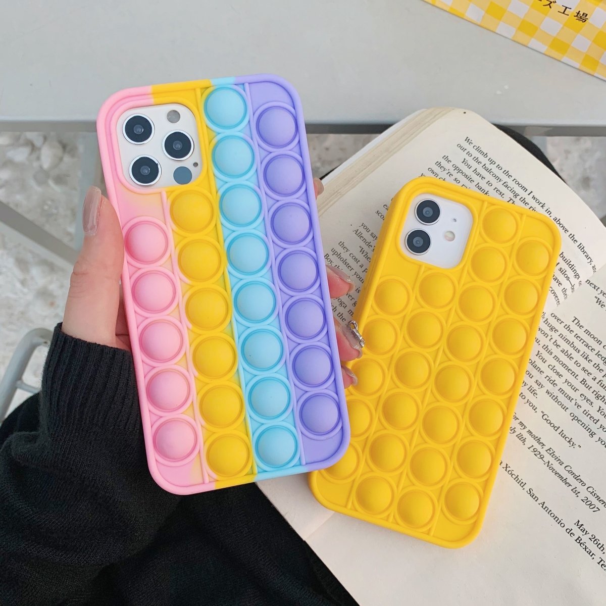 Ambra Stress Relief Silicone iPhone Case