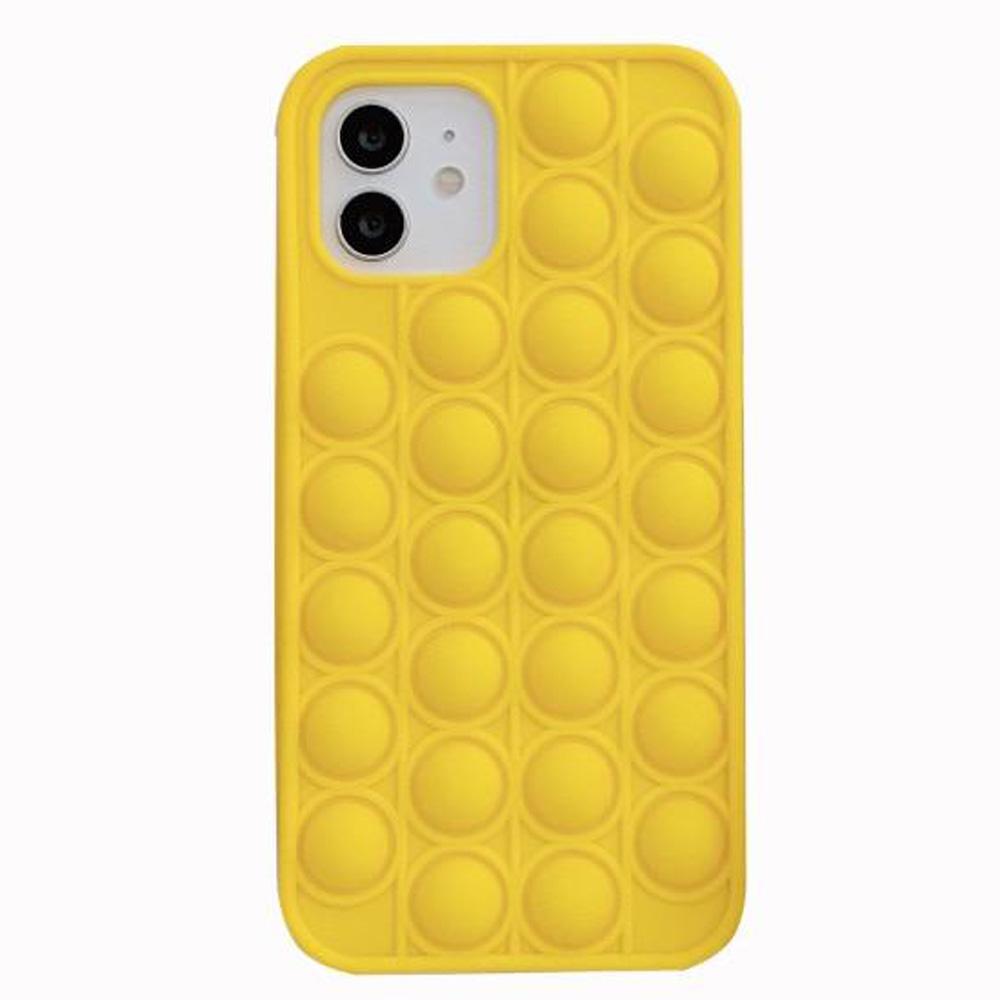 Ambra Stress Relief Silicone iPhone Case Ambra Yellow