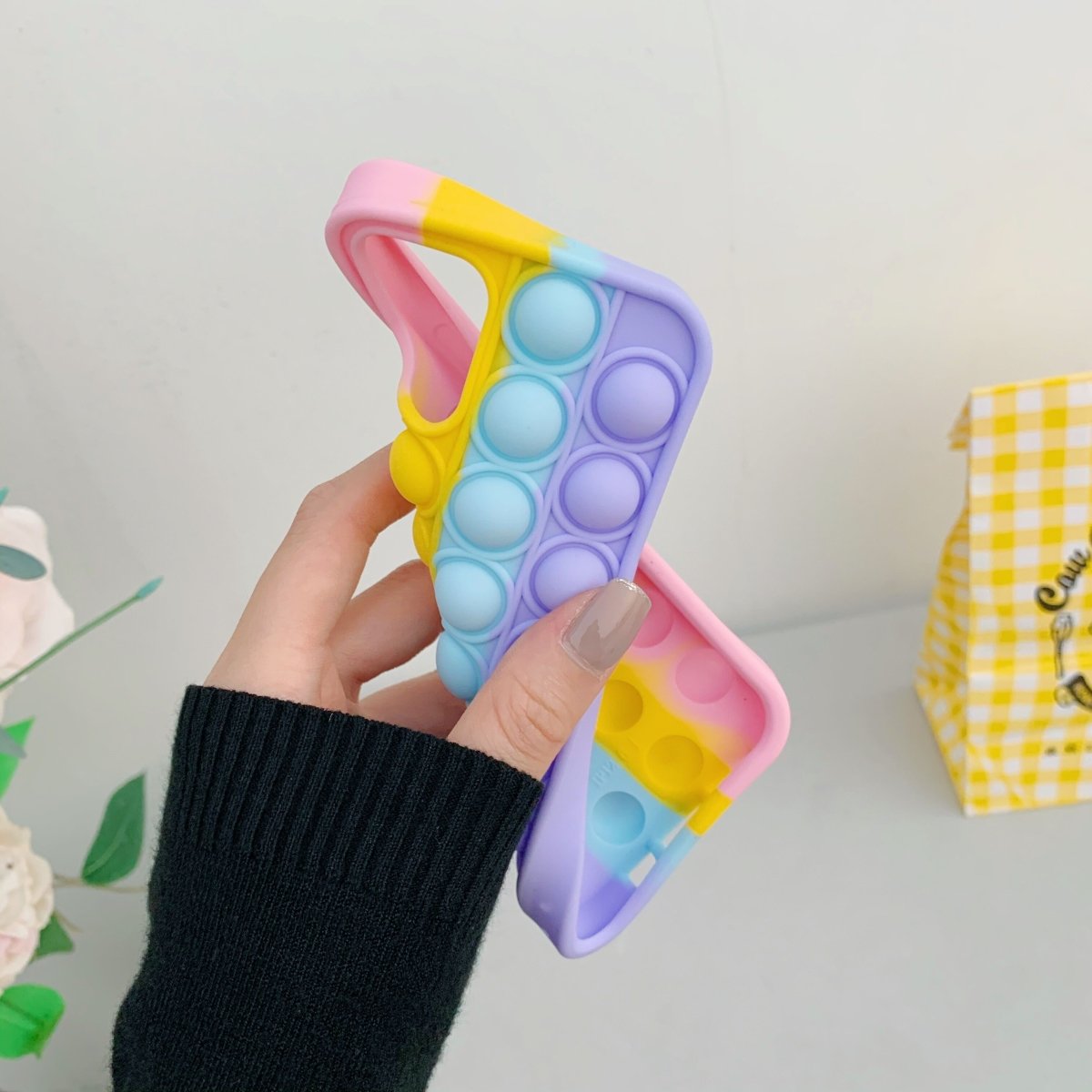 Ambra Stress Relief Silicone iPhone Case