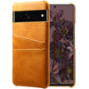 Arcere Leather Card Slot Wallet Case For Google Pixel Orange