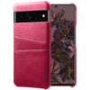 Arcere Leather Card Slot Wallet Case For Google Pixel Rose
