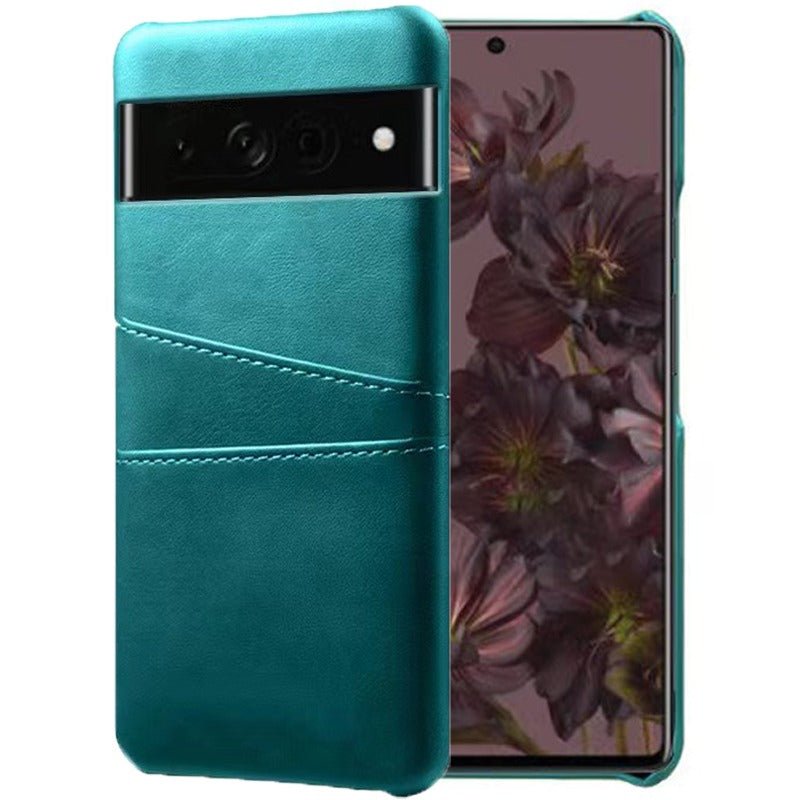 Arcere Leather Card Slot Wallet Case For Google Pixel Green
