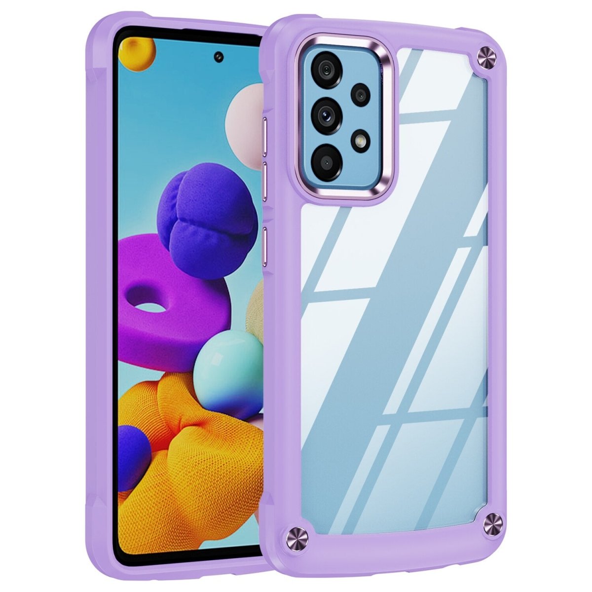 Arena 6-in-1 Liquid TPU Galaxy Protection Case Purple