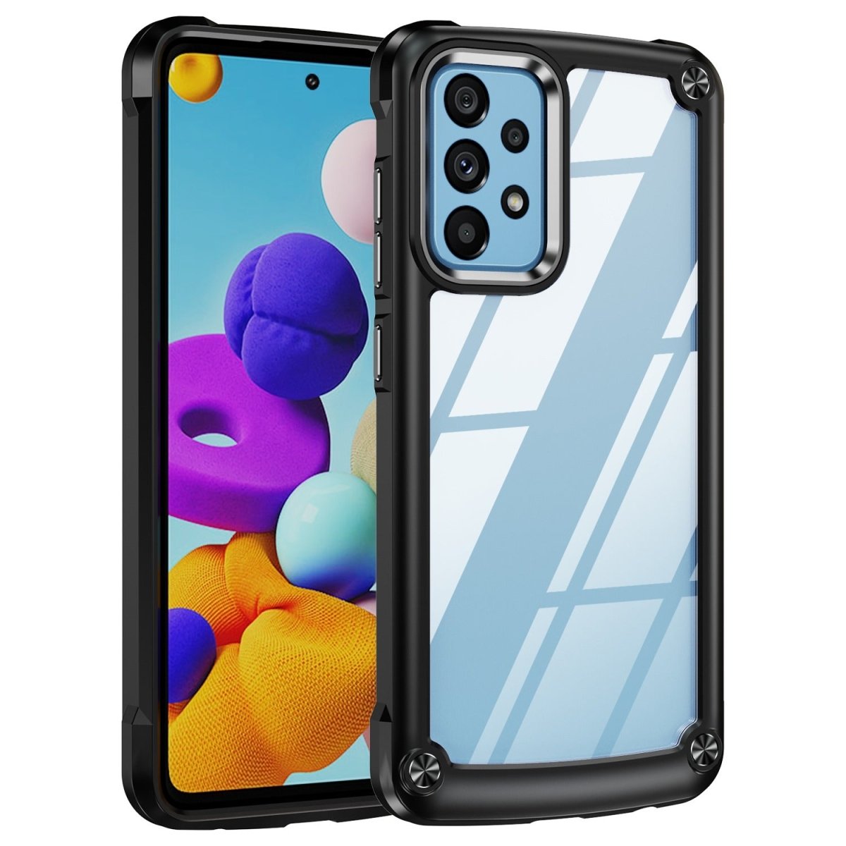 Arena 6-in-1 Liquid TPU Galaxy Protection Case Black