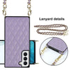 Caeleste Luxury Leather Galaxy Case with Crossbody Lanyard