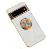 Dirigo Silicone Case For Google Pixel With Magnetic Ring Kickstand White