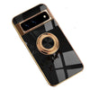 Dirigo Silicone Case For Google Pixel With Magnetic Ring Kickstand Black