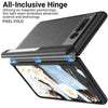 Doli Leather Case for Google Pixel Fold With Tempered Glass