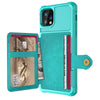 Echo Luxury Leather Wallet iPhone Case For 6, 7 & 8 Series Green