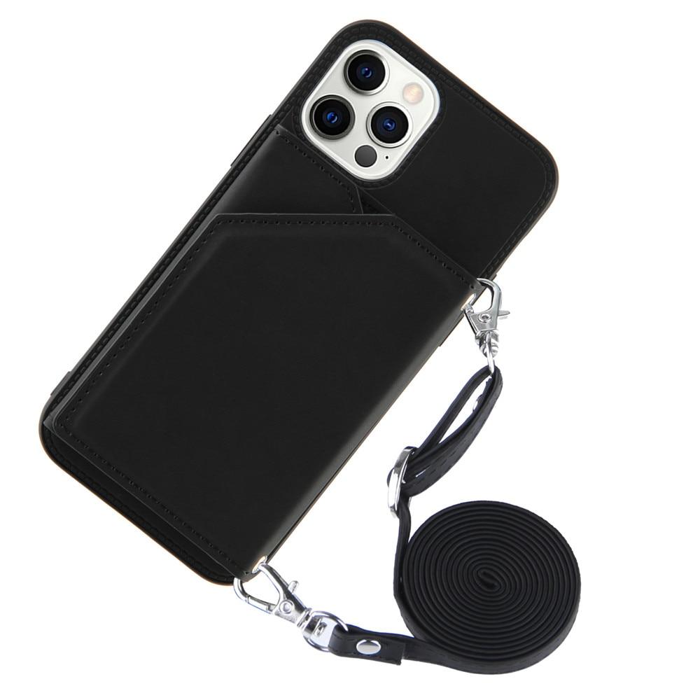 Everest Leather Wallet iPhone Case for Series 14 Black