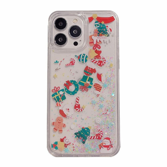 Germana Christmas Silicone iPhone Case Quicksand