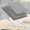 LappyLite Adjustable Aluminium Foldable Non-Slip Laptop Stand